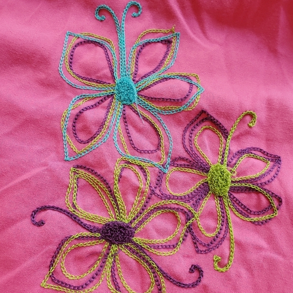 💢 SOLD ONE WORLD Embroidered Boho Dress One World - Picture 2 of 5